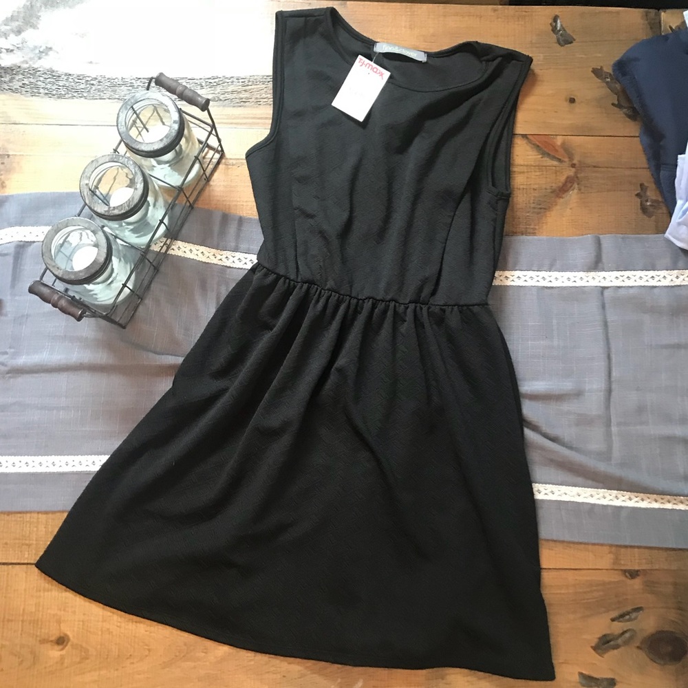 Finn & Clover Black Sleeveless Dress, Size M